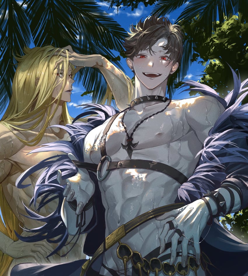 belial and beelzebub (granblue fantasy) drawn by zuraa_(naunau_seijin)