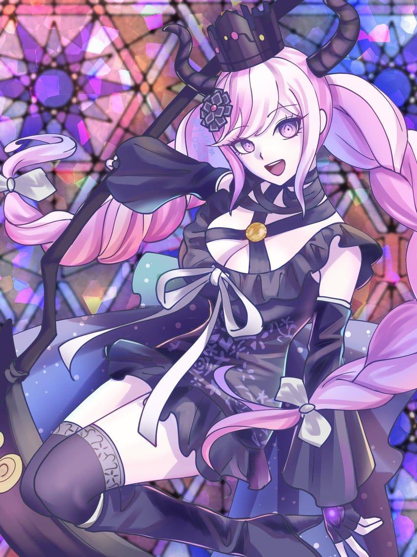 shinigami (master detective archives: rain code) drawn by yukimi_dango_(usagisan6591)