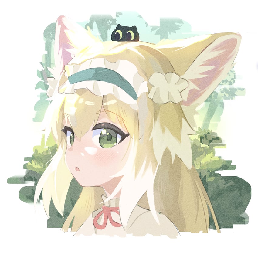 suzuran and heixiu (arknights and 1 more) drawn by kattowu