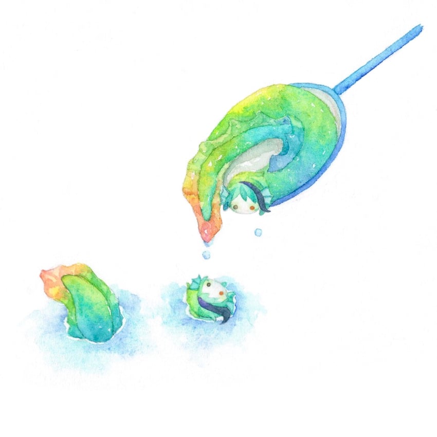 floyd leech and jade leech (twisted wonderland) drawn by kirakira_huuuki