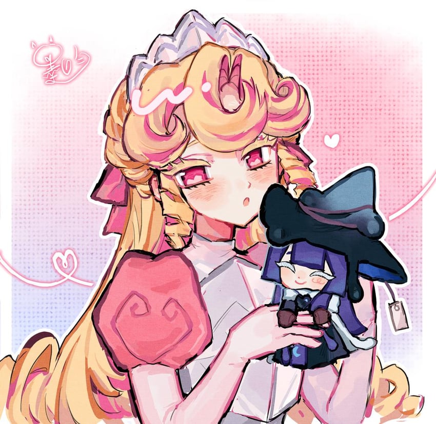 kouign-amann cookie and prune juice cookie (cookie run and 1 more) drawn by mokaink28