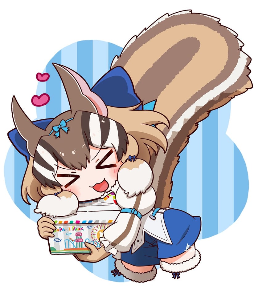 siberian chipmunk (kemono friends and 2 more) drawn by mugise_hitsuji