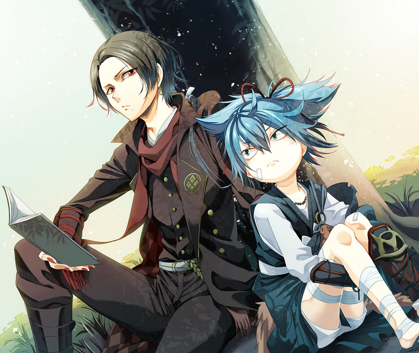 kashuu kiyomitsu and sayo samonji (touken ranbu) drawn by fuku_(pukuyan)