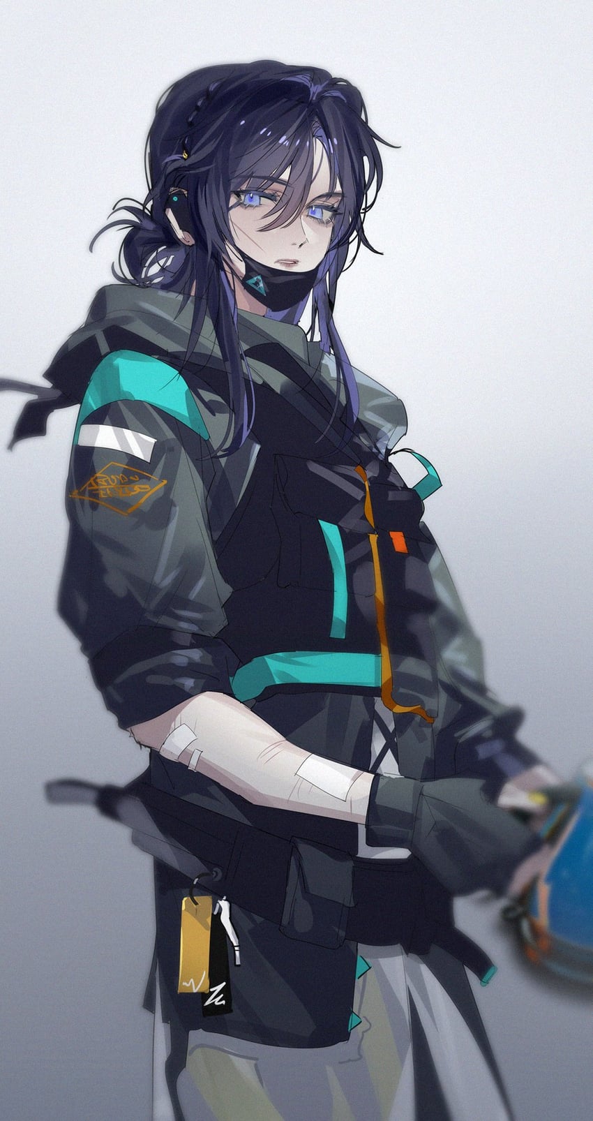 doctor and female doctor (arknights) drawn by pienahenggou