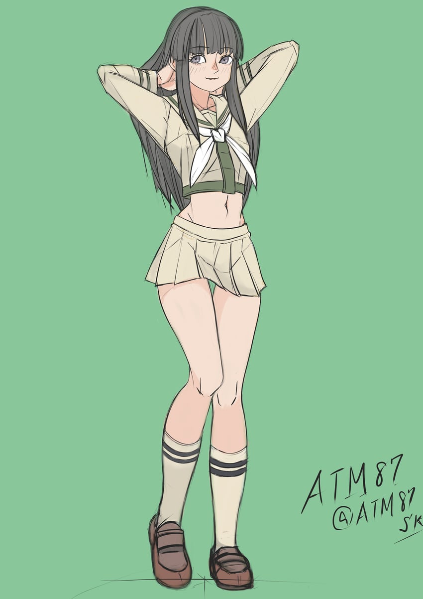 kitakami and kitakami kai ni (kantai collection) drawn by atm87