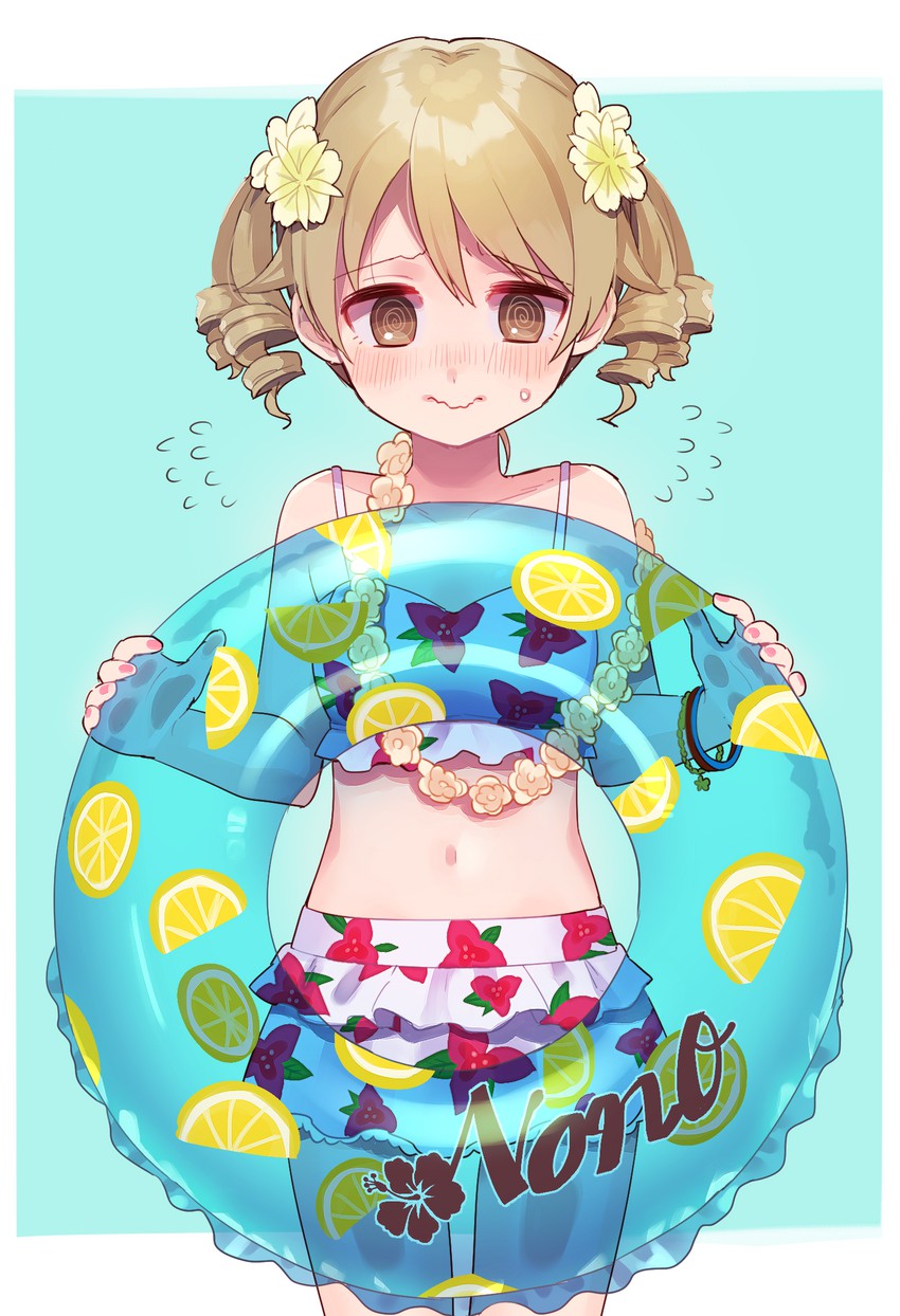 morikubo nono (idolmaster and 1 more) drawn by uso_(ameuzaki)
