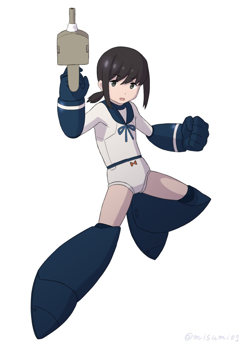 fubuki (kantai collection and 1 more) drawn by misumi_(niku-kyu)