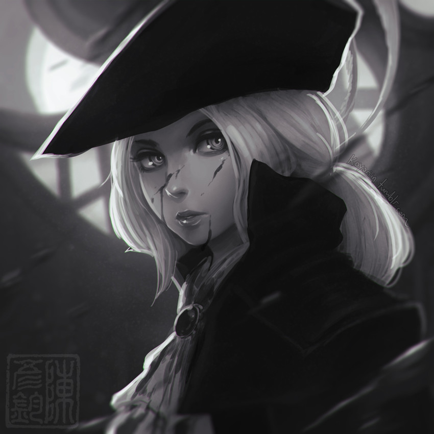 lady maria of the astral clocktower (bloodborne) drawn by koyorin