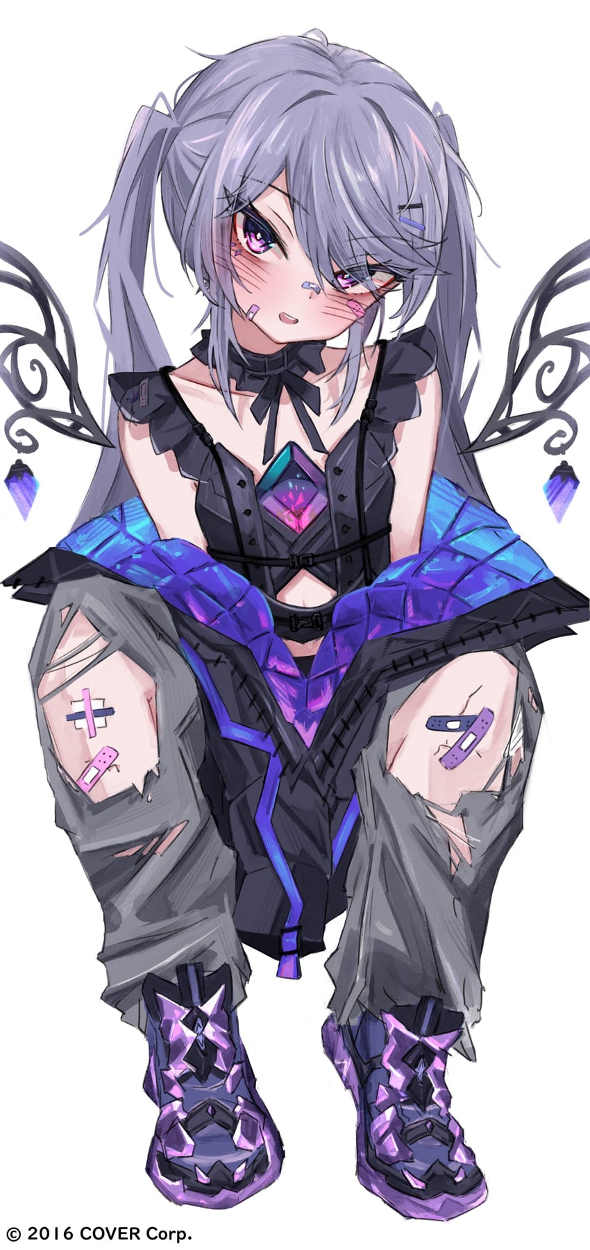 koseki bijou (hololive and 1 more) drawn by akarinnndesu