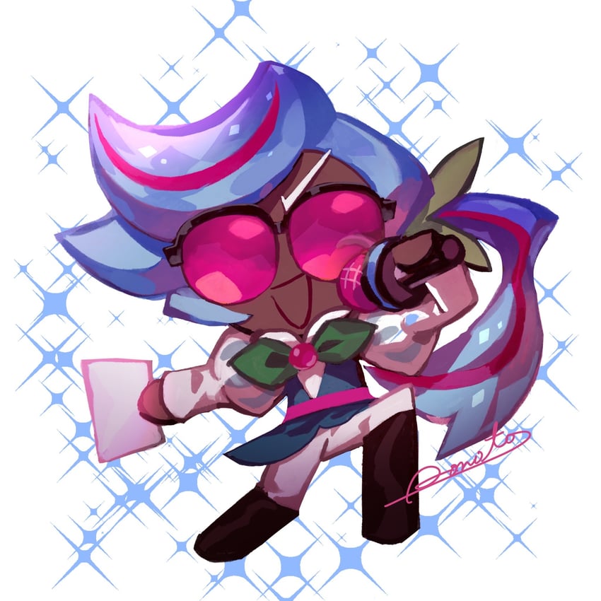 host cookie (cookie run and 1 more) drawn by rn9j