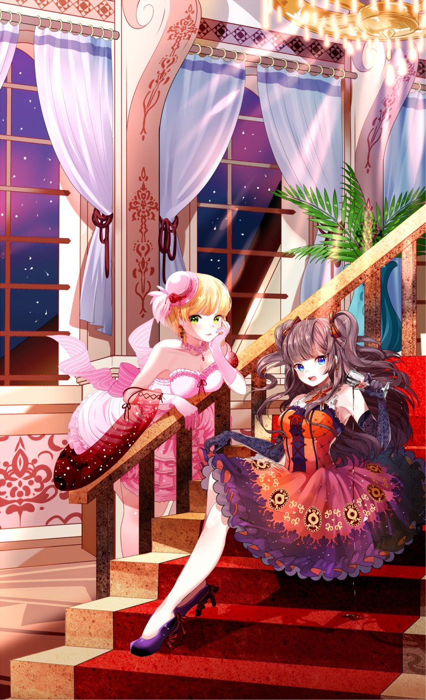 ichinose shiki and miyamoto frederica (idolmaster and 2 more) drawn by lepoule