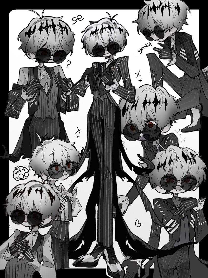skully j. graves (twisted wonderland) drawn by hito_(user_dskk4287)