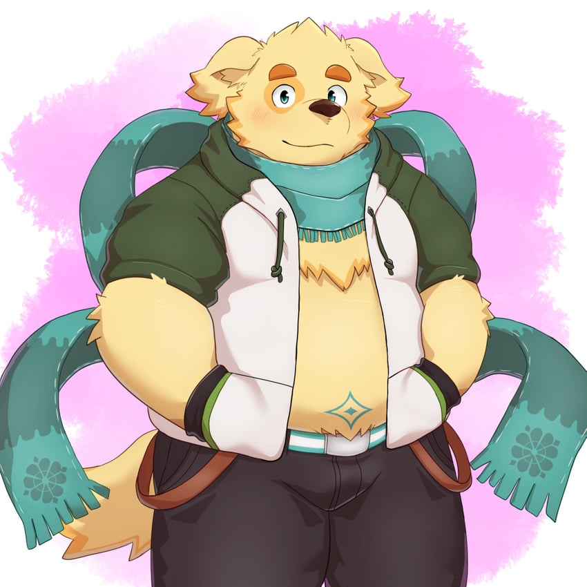 cu sith (tokyo afterschool summoners) drawn by nyaoru_(ruoain)
