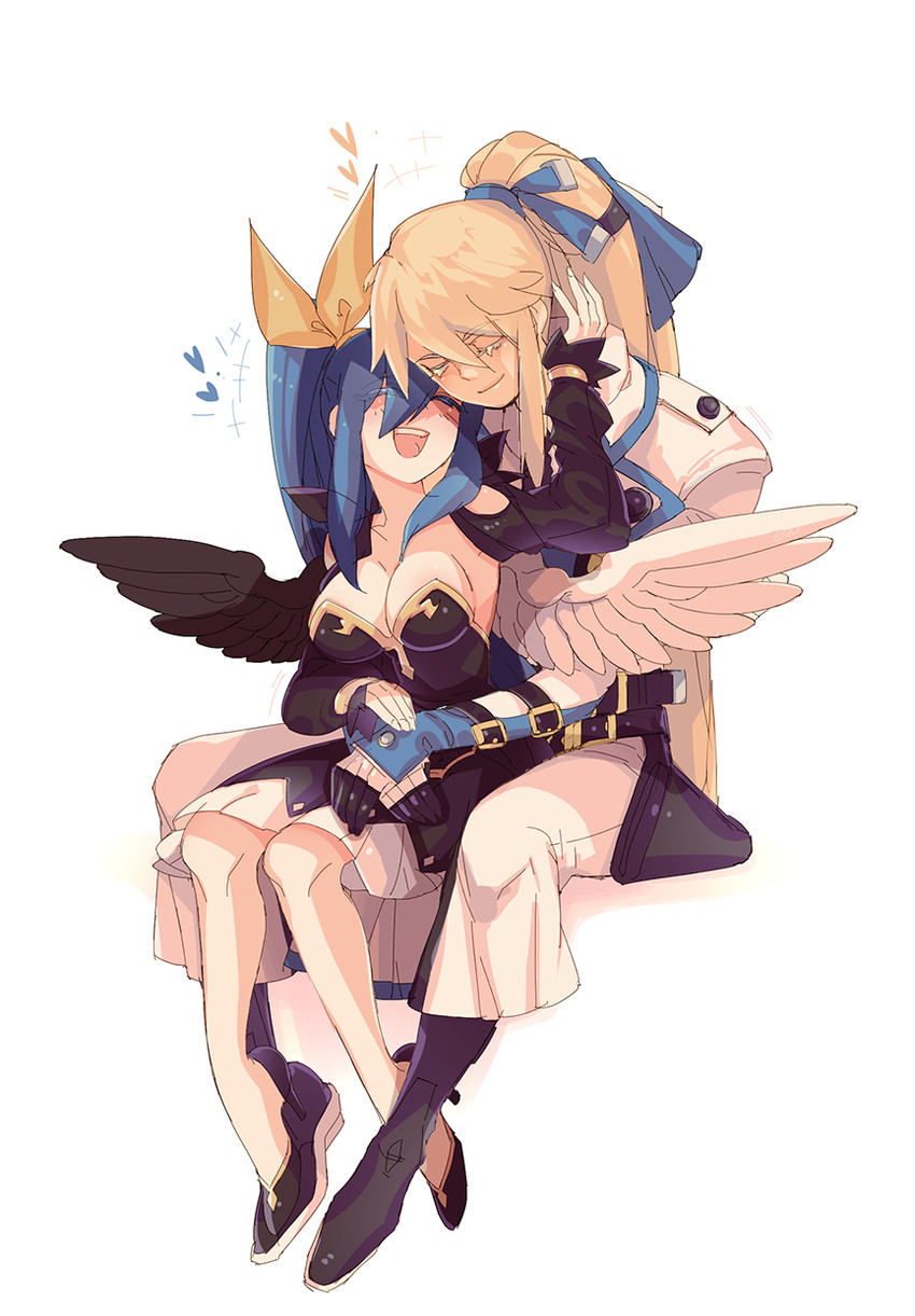 dizzy and ky kiske (guilty gear and 2 more) drawn by san_(winteroll)