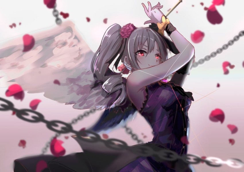 kanzaki ranko (idolmaster and 1 more) drawn by greatpengh