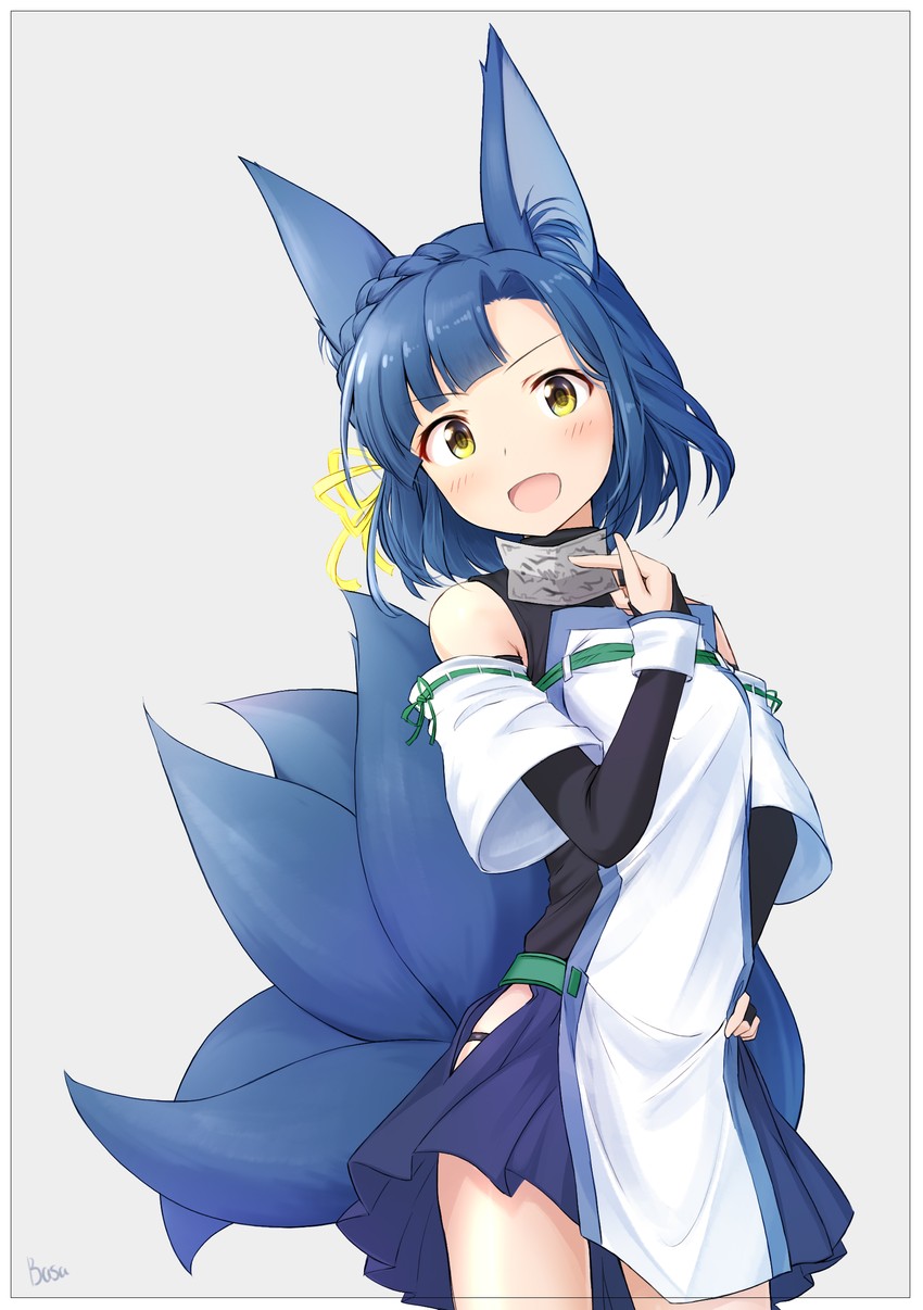 nanao yuriko (idolmaster and 1 more) drawn by basa_rutan