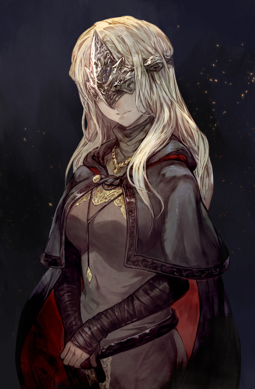 fire keeper (dark souls and 1 more) drawn by lack