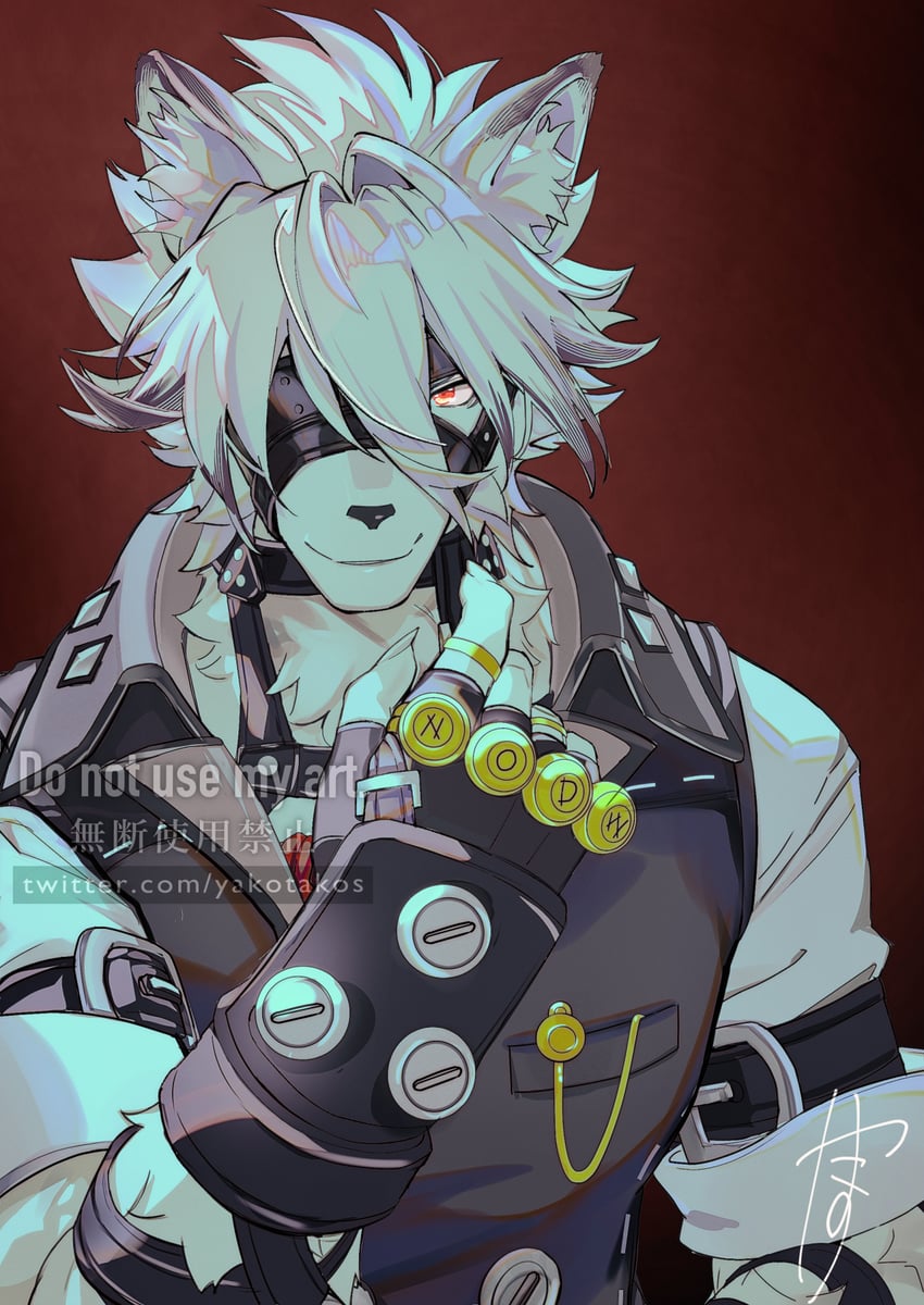 von lycaon (zenless zone zero) drawn by aratakosu_(tako's)
