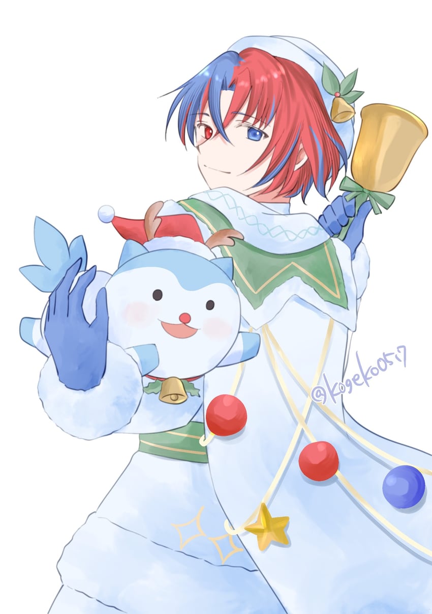 male alear and sommie (fire emblem and 2 more) drawn by kogeko0517