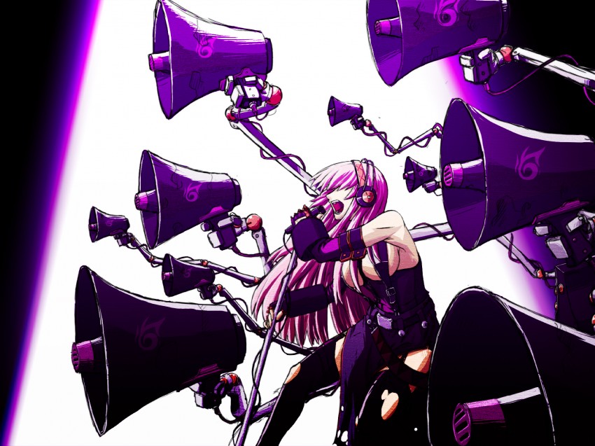 megurine luka (vocaloid and 1 more) drawn by c-mild_(kenki)