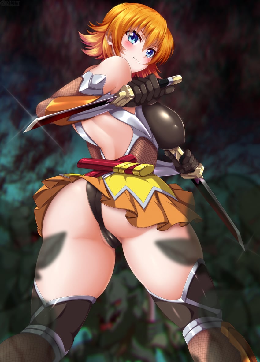 igawa sakura (taimanin) drawn by m.i.y