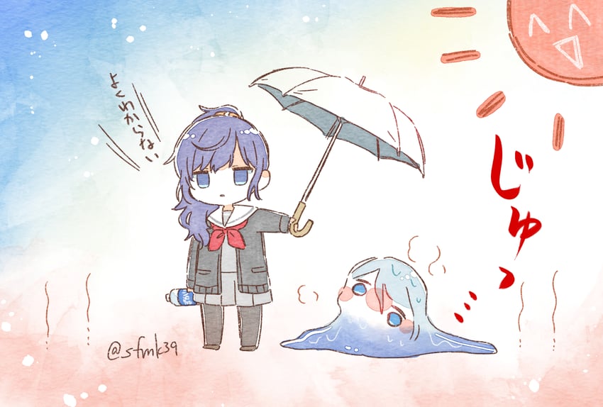 asahina mafuyu and yoisaki kanade (project sekai) drawn by sa-fu_(sfmk39)