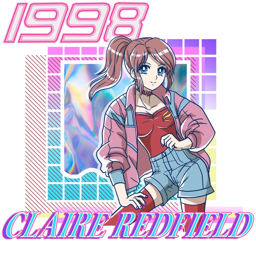 claire redfield (resident evil and 1 more) drawn by redmageroxy