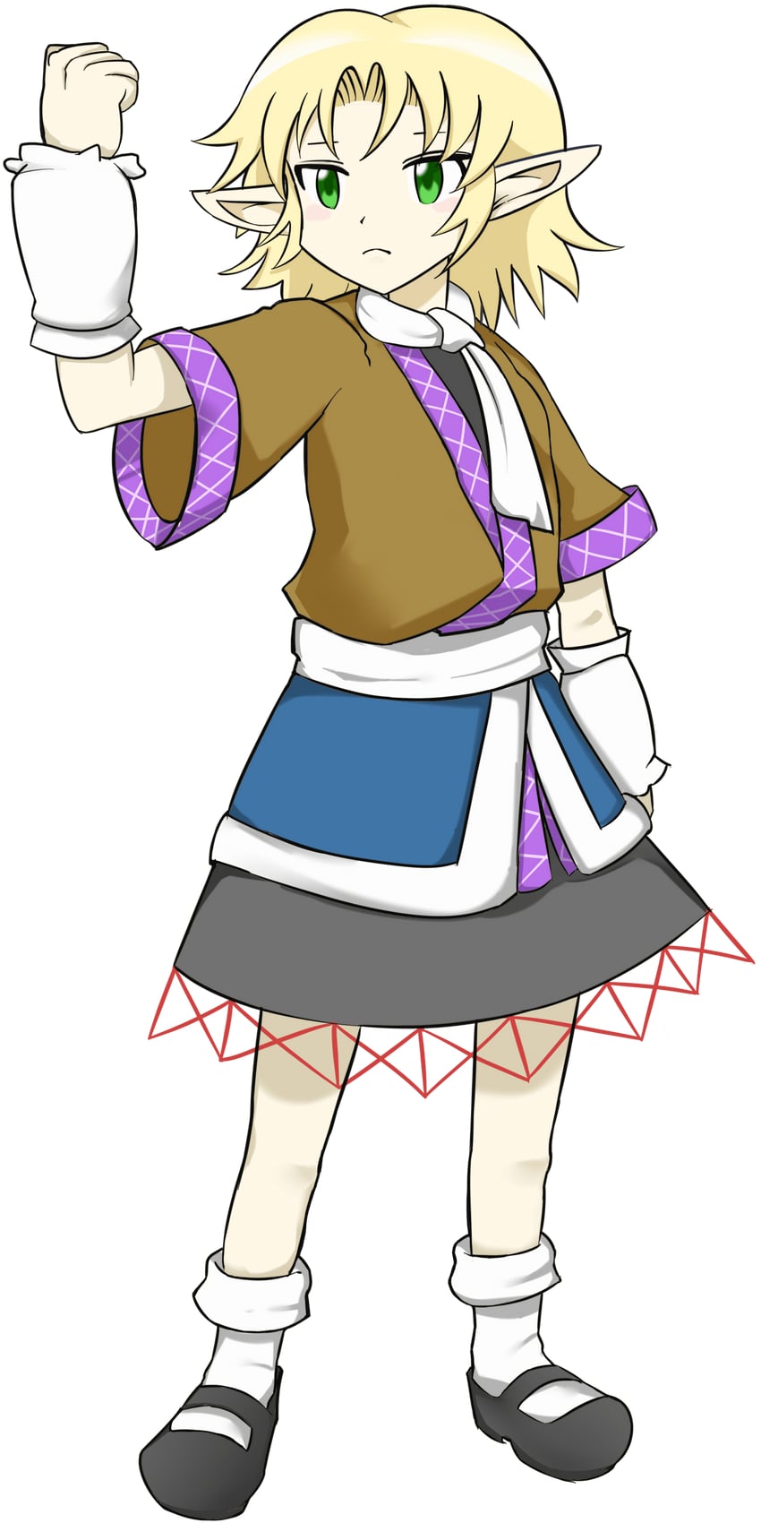 mizuhashi parsee and joker (touhou and 1 more) drawn by ayuki_(47881314)