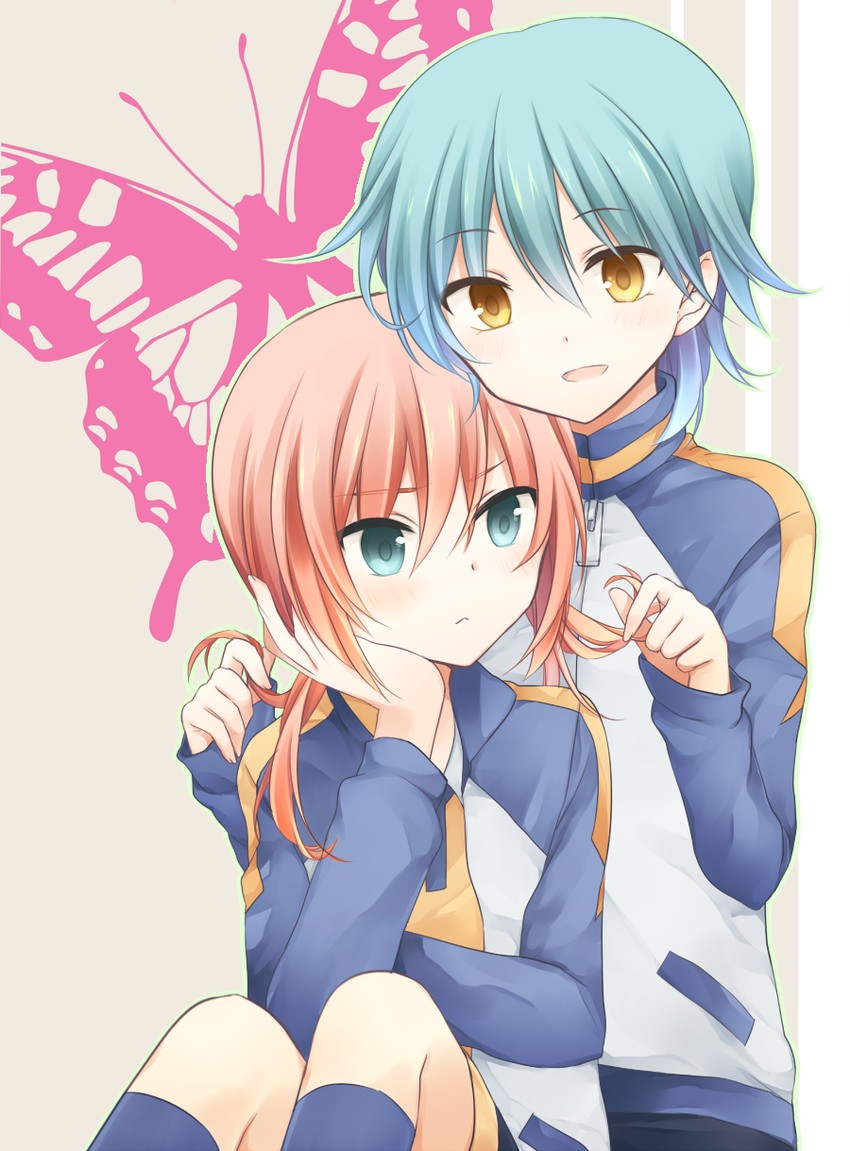 kirino ranmaru and kariya masaki (inazuma eleven and 1 more) drawn by yuuki_arisu_(yuigi)