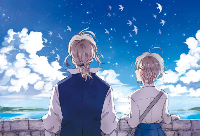 france and lisa (axis powers hetalia) drawn by hishi_(k-xaby)