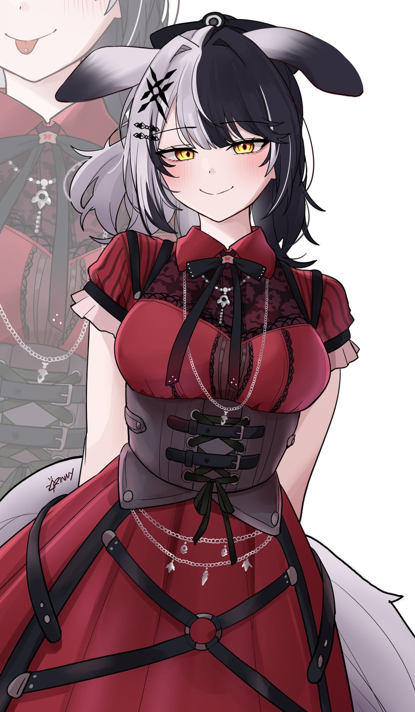 shiori novella (hololive and 1 more) drawn by rinny_rin2