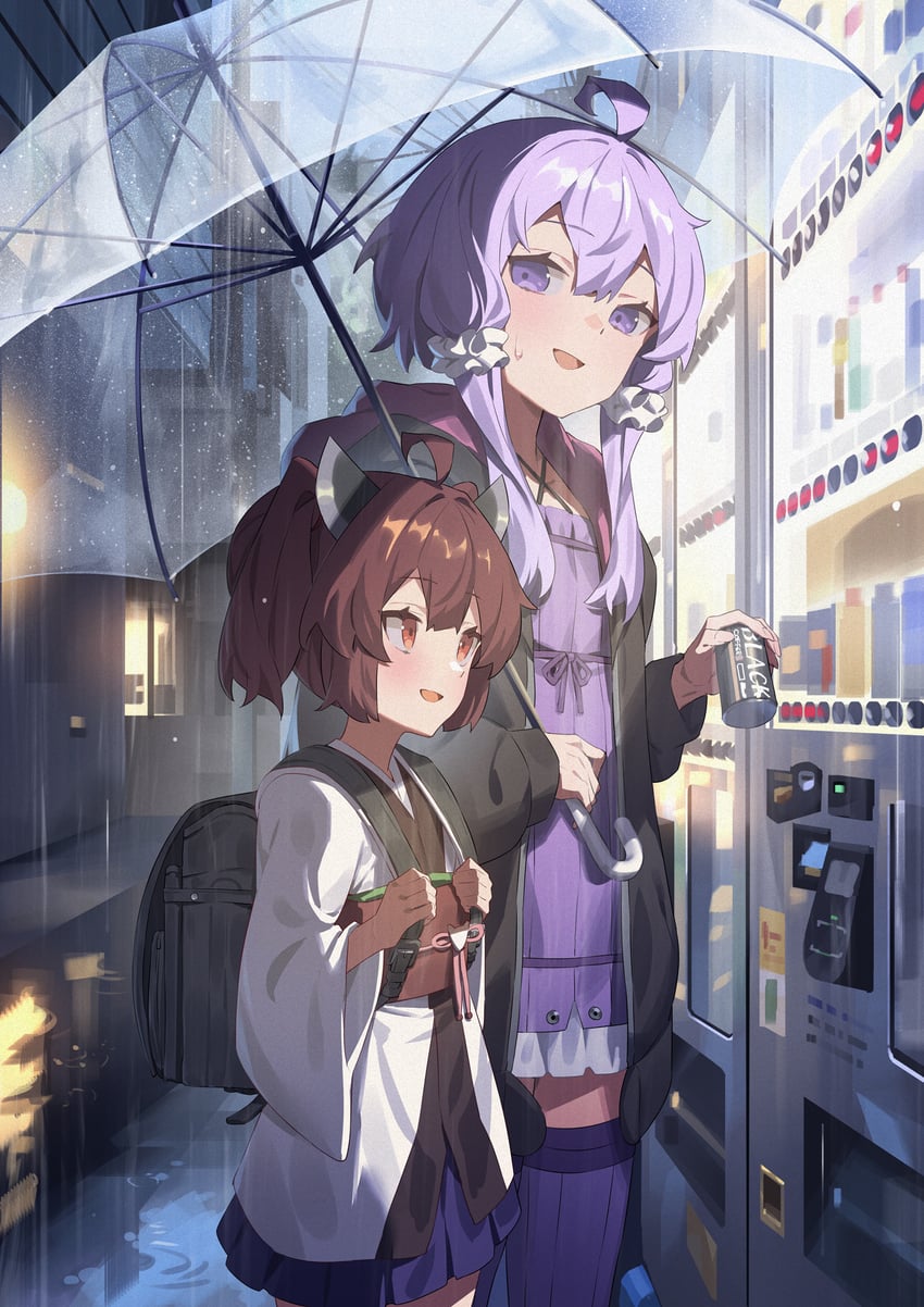 yuzuki yukari and touhoku kiritan (voiceroid) drawn by yamamomo_(plank)