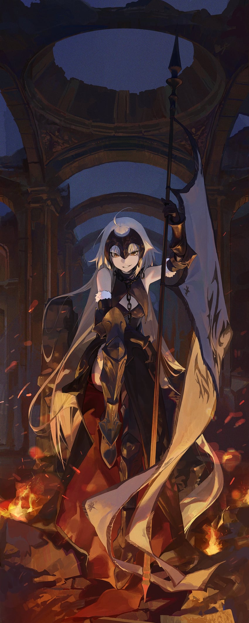 jeanne d'arc alter (fate and 1 more) drawn by modare