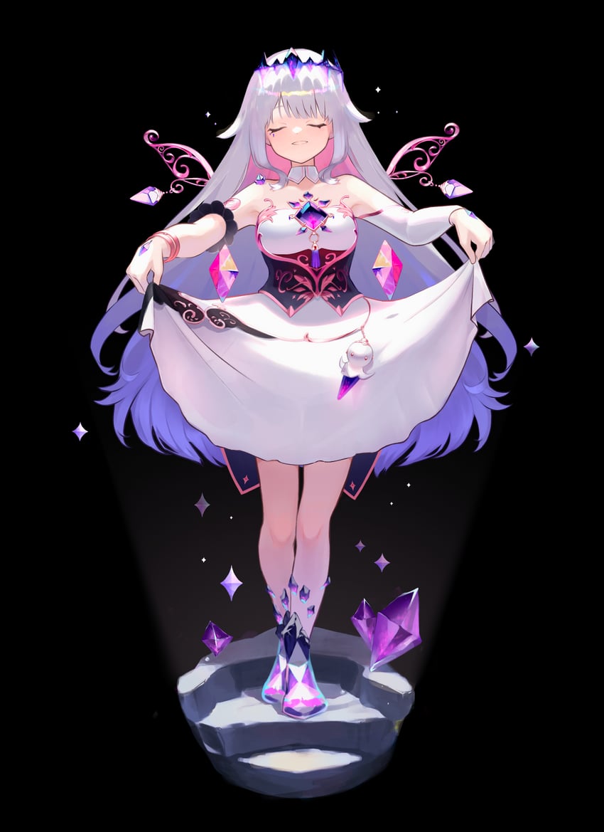 koseki bijou (hololive and 1 more) drawn by shirajila_mui
