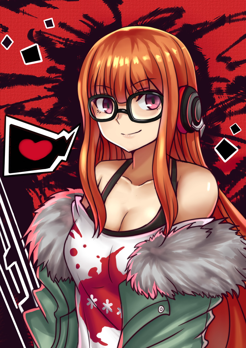 sakura futaba (persona and 1 more) drawn by akako_(lovewwsh521)