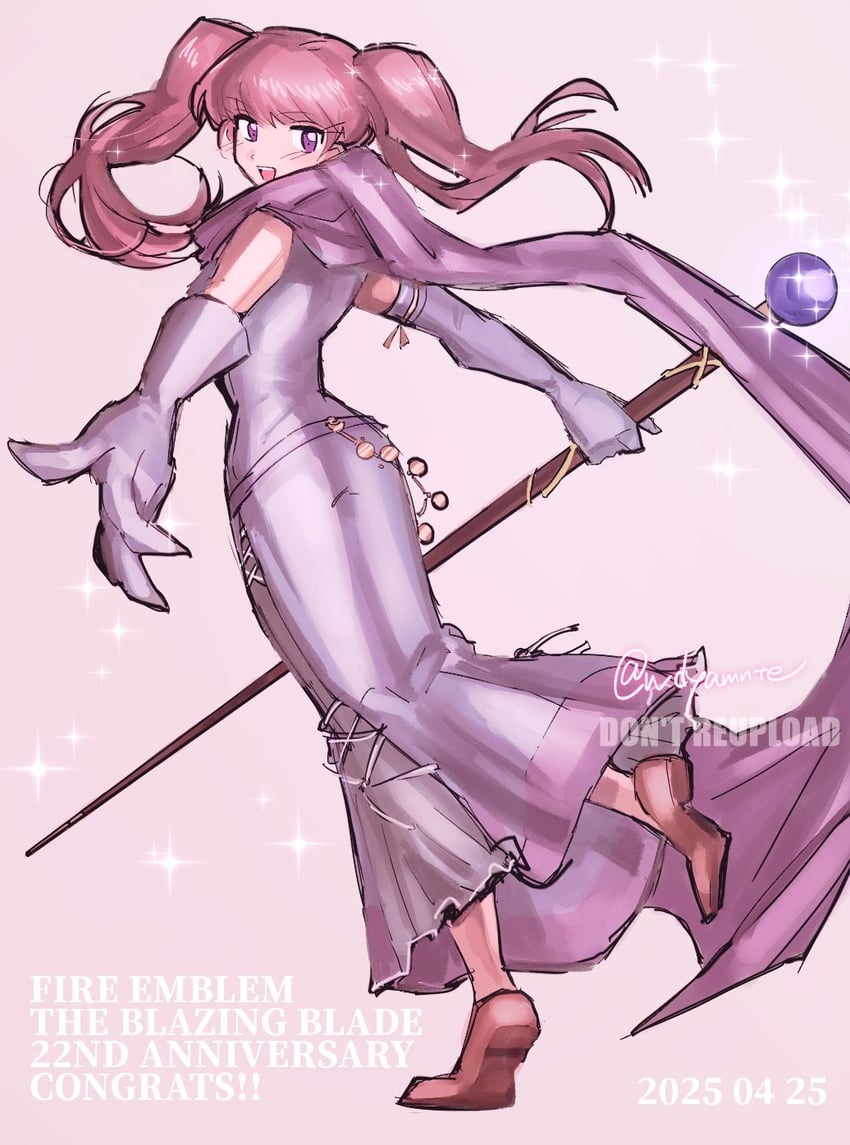 serra (fire emblem and 1 more) drawn by wdyamnte