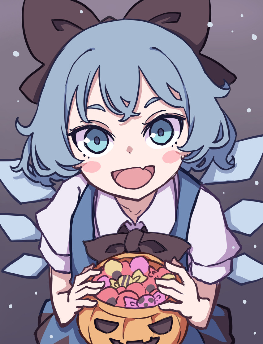 cirno (touhou) drawn by kame_(kamepan44231)