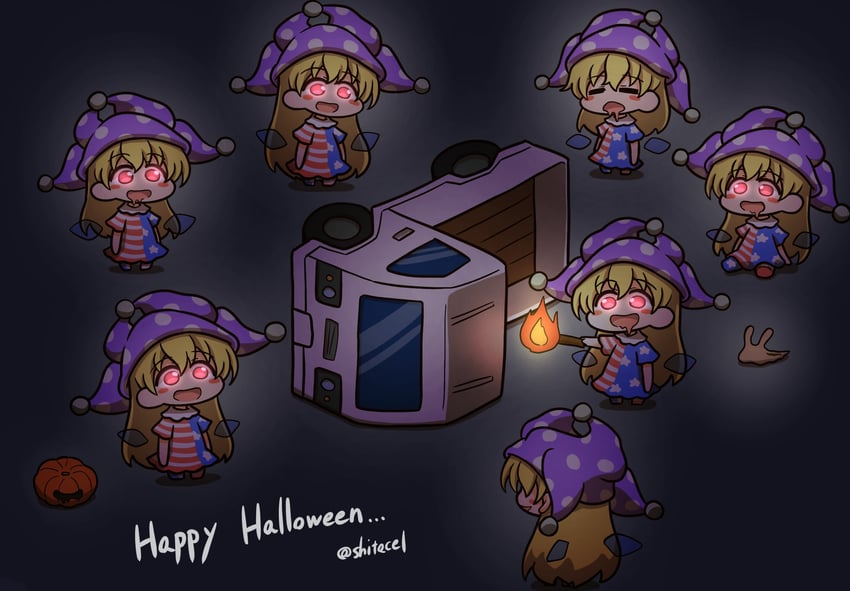 clownpiece (touhou) drawn by shitacemayo