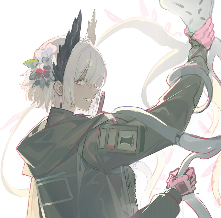raidian (arknights) drawn by echj