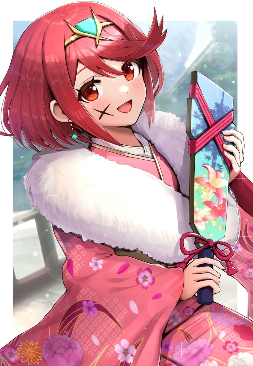 pyra (xenoblade chronicles and 1 more) drawn by gonzarez