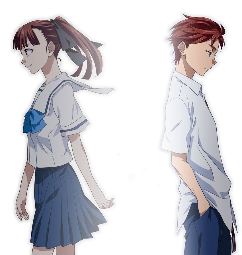 yashio kaito and senomiya misaki (robotics;notes) drawn by ikuhashi_muiko