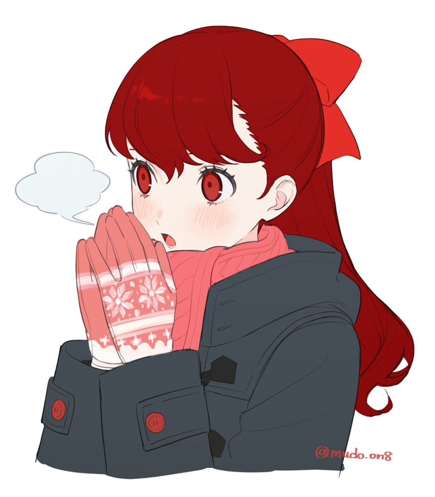 yoshizawa kasumi (persona and 2 more) drawn by mudo_on8