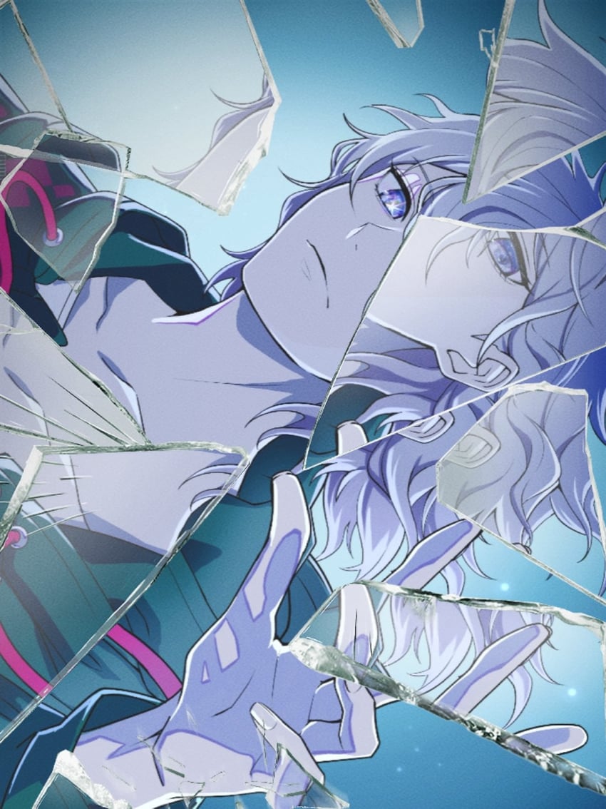 komaeda nagito (danganronpa and 1 more) drawn by kusatakesi