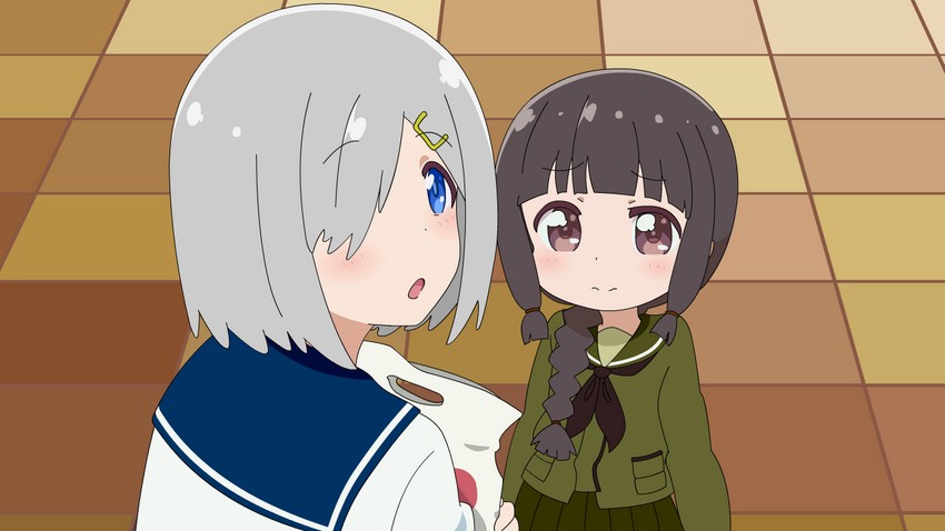 hamakaze, kitakami, hoshino miyako, and matsumoto yuuna (kantai collection and 1 more) drawn by sugapi