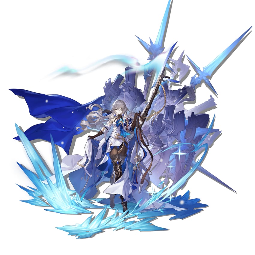 bronya rand and silvermane guard (honkai and 1 more)