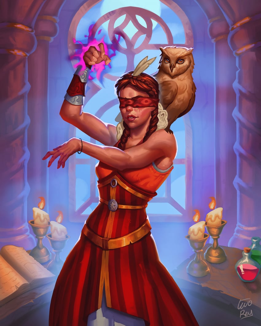 philippa eilhart (the witcher and 1 more) drawn by tworey8