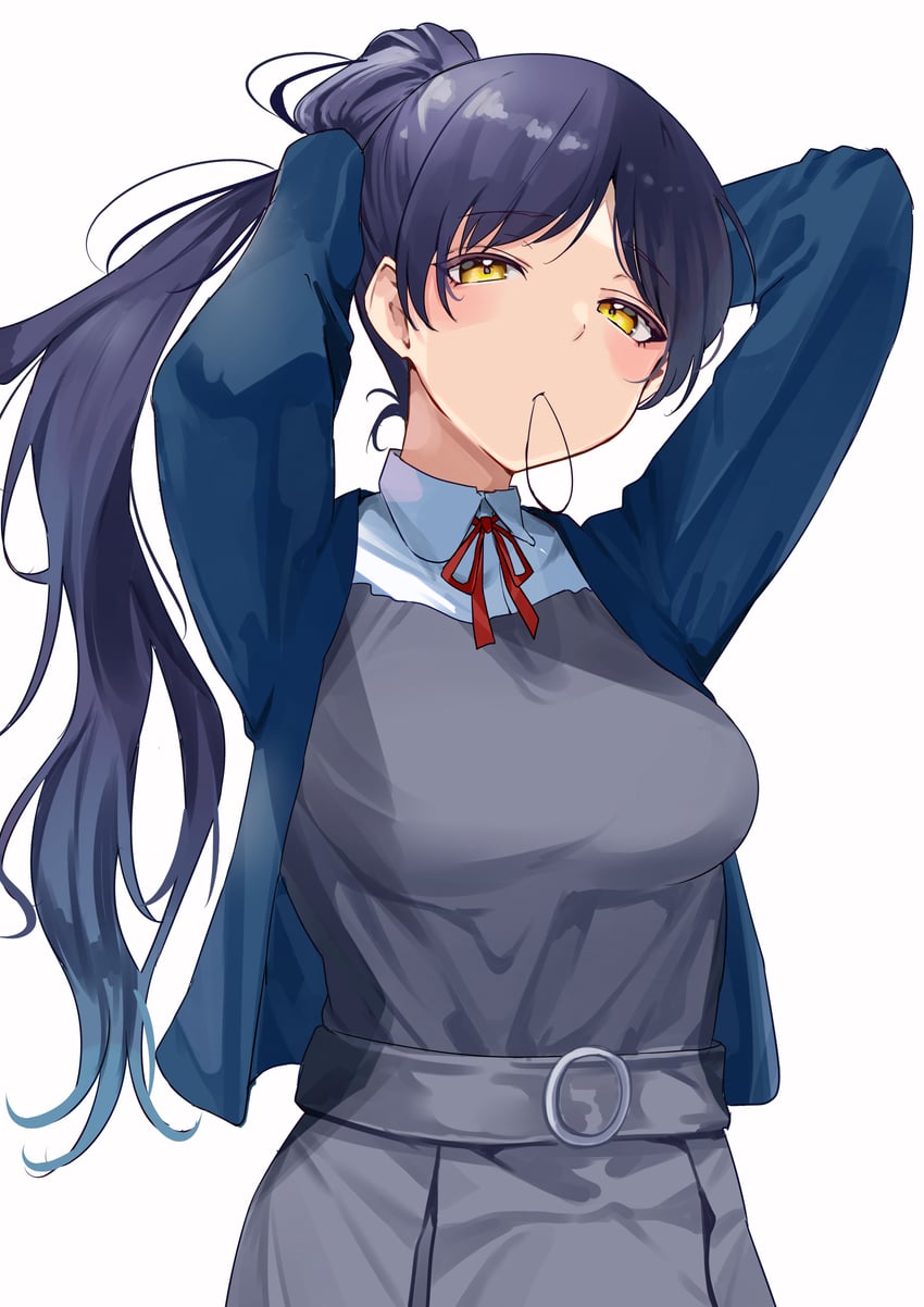 hazuki ren (love live! and 1 more) drawn by namazu_(yamasonson)