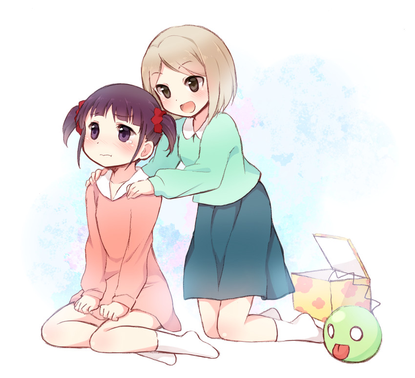 noda kotone and minami shizuku (sakura trick) drawn by tarabagani