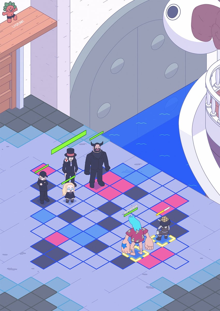 usopp, franky, rob lucci, kalifa, kaku, and 3 more (one piece) drawn by lv5plant