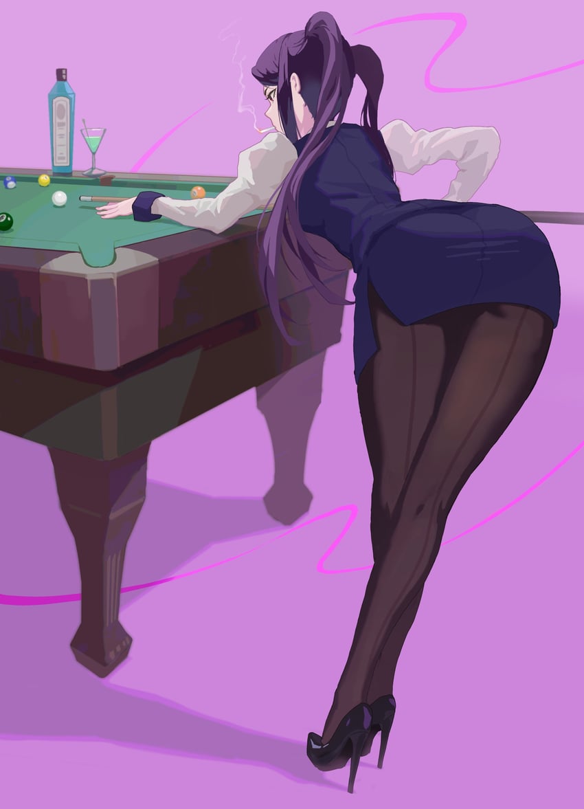 jill stingray (va-11 hall-a) drawn by pencil_kun